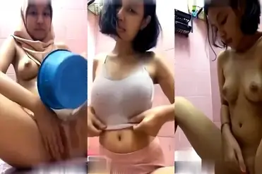 Bokep Indo Elsya Hijab Omek Sampai Squirt poster